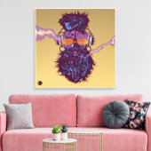 Tête de mort punk hipster G-skulls crâne tempo キャンバスプリント (インサイチュ (リビング))