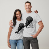 tete de mort real hipster have brain crane skull p tシャツ (ユニセックス)