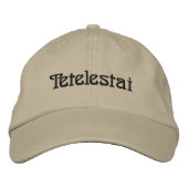 Tetelestai Embroidered Flexfit Wool Cap 刺繍入りキャップ (正面)