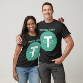Tether USDT CryptocurrencyロゴTシャツ – Invest Tシャツ (ユニセックス)