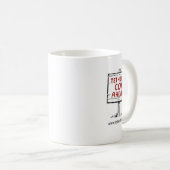 Tetherd牛クラシックなコーヒー・マグ コーヒーマグカップ (正面右)