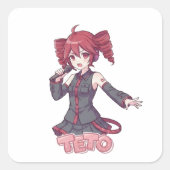 Teto Sticker スクエアシール (正面)