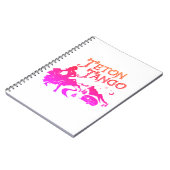 Tetonのタンゴのノート ノートブック (左側)