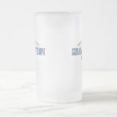 Tetonの壮大な国立公園 フロストグラスビールジョッキ (中央)