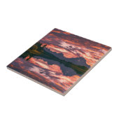 Tetonの壮大な国立公園、ワイオミング タイル (側面)