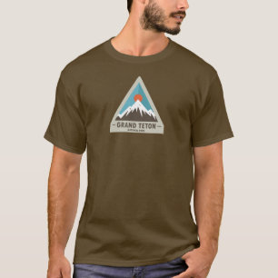 Tetonの壮大な国立公園 Tシャツ