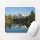 Tetonの壮大な国立公園、Teton範囲、ワイオミング、 マウスパッド (マウス)