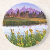 Tetonの日の出 コースター (正面)