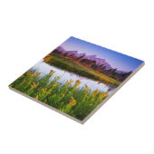 Tetonの日の出 タイル (側面)