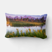 Tetonの日の出 ランバークッション (裏面)