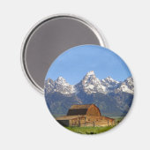 Teton壮大な山 マグネット (正面/裏面)
