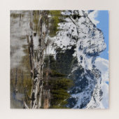 Teton Mountain Stream Reflections - 20x20 - 676 pc ジグソーパズル (横)