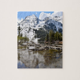 Teton Mountain Stream Reflections - 8x10 - 110個 ジグソーパズル