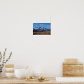 Teton Mountains in Western USA Canvas Print ポスター (キッチン)