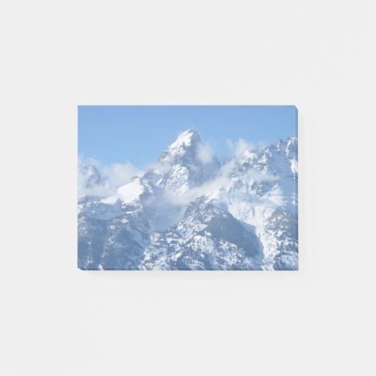 Tetonsおよび雲 ポストイット (正面)