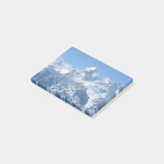 Tetonsおよび雲 ポストイット (アングル)