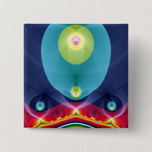 Tetragrammatonボタン 缶バッジ (正面)