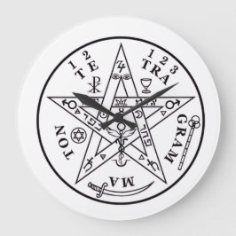 Tetragrammaton ラージ壁時計