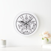 Tetragrammaton ラージ壁時計 (ホーム)