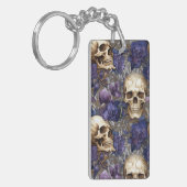 Tétricas calaveras de toques dorados キーホルダー (正面左)
