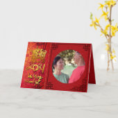 Tett Ox Year 2021フォトフレーム画像を追加GC カード (黄色い花)