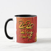 Tett Rat Year 2020フォトフレーム画像を追加C Mug マグカップ (左)