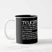 Teuchter ツートーンマグカップ (左)