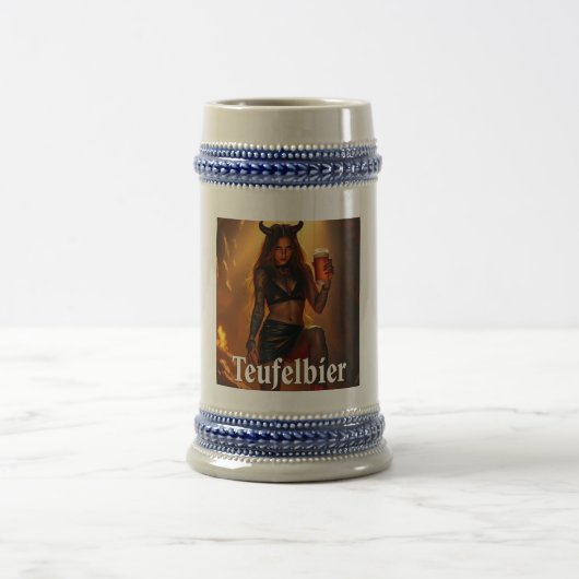 Teufelbier: straight from hell ビールジョッキ (中央)