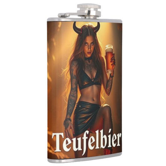 Teufelbier: straight from hell フラスク (右)