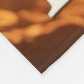 Teufelbier: straight from hell フリースブランケット (角)