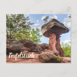 Teufelstitsch Hinterweidenthal Pfalzドイツの贈り物 シーズンポストカード