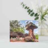 Teufelstitsch Hinterweidenthal Pfalzドイツの贈り物 シーズンポストカード (スタンド正面)