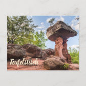 Teufelstitsch Hinterweidenthal Pfalzドイツの贈り物 シーズンポストカード (正面)