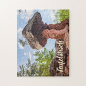 Teufelstitsch Hinterweidenthal Pfalzドイツの贈り物 ジグソーパズル (縦)