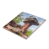 Teufelstitsch Hinterweidenthal Pfalzドイツの贈り物 タイル (側面)