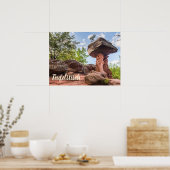 Teufelstitsch Hinterweidenthal Pfalzドイツの贈り物 ポスター (キッチン)