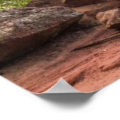 Teufelstitsch Hinterweidenthal Pfalzドイツの贈り物 ポスター (角)