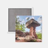 Teufelstitsch Hinterweidenthal Pfalzドイツの贈り物 マグネット (正面/裏面)