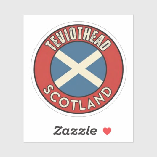 Teviothead, Scotland シール (シート)
