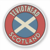 Teviothead, Scotland シール (正面)