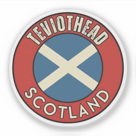 Teviothead, Scotland シール (正面)