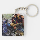 Texのオートバイ キーホルダー (裏面)