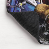 Texのオートバイ マウスパッド (コーナー)