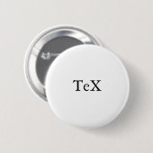 TeXボタン 缶バッジ (正面&裏面)