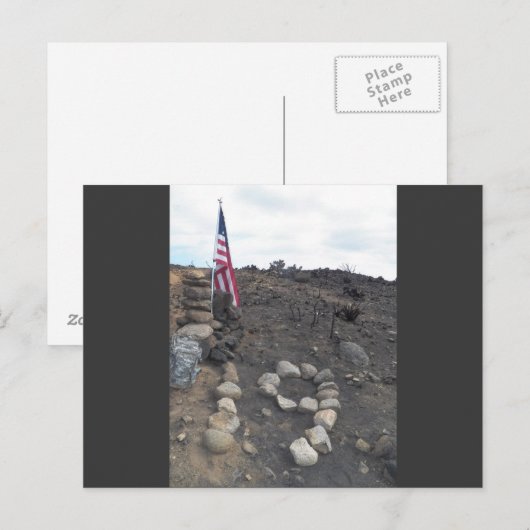 Tex and Joy Honoring the Granite Mountain Hotshot ポストカード (正面/裏面)