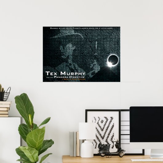 Tex Murphy: The Pandora Directive Poster [28"x20"] ポスター (ホームオフィス)