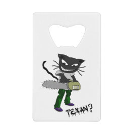 Texanであること クレジットカード栓抜き