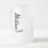 Texanであること フロストグラスビールジョッキ (正面左)