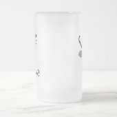 Texanであること フロストグラスビールジョッキ (中央)