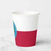 Texan Flag & Seal, Flag of Texas 紙コップ (裏面)